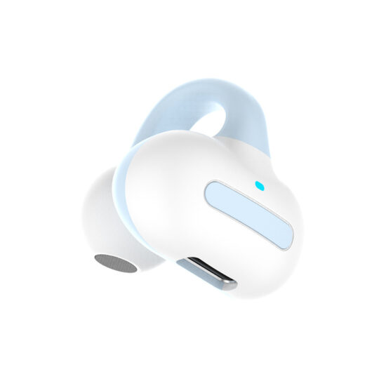 MS8 Bluetooth Earphone with Open-Ear Clip Design and Charging Case