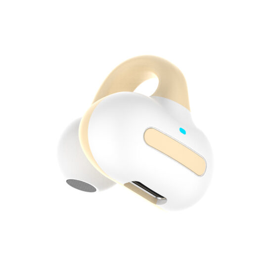 MS8 Bluetooth Earphone with Open-Ear Clip Design and Charging Case