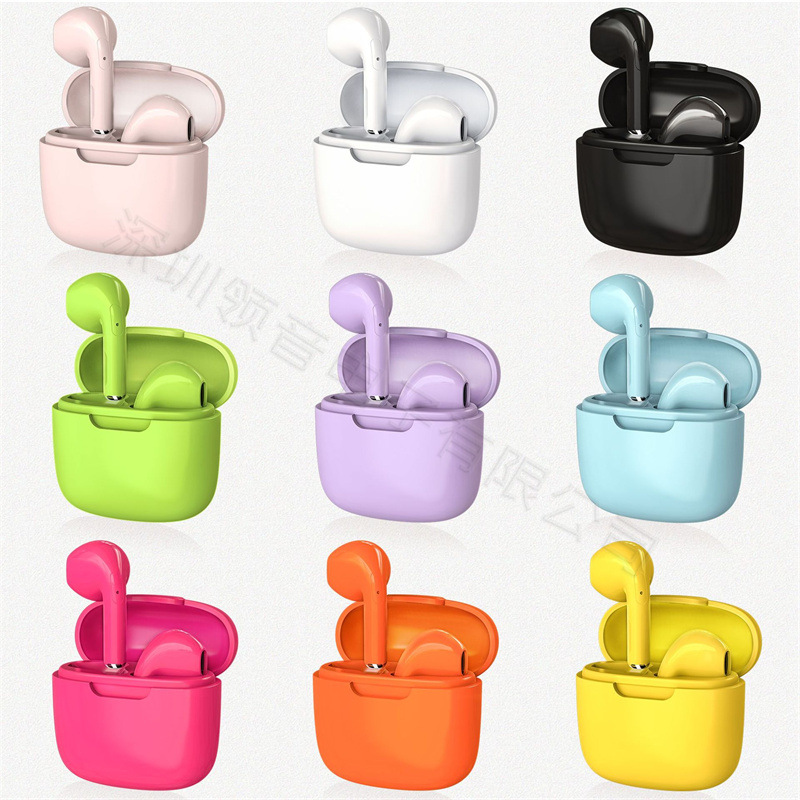 Macaron Style Bluetooth 5.3 Wireless Earbuds with Stereo Sound and Long Battery Life