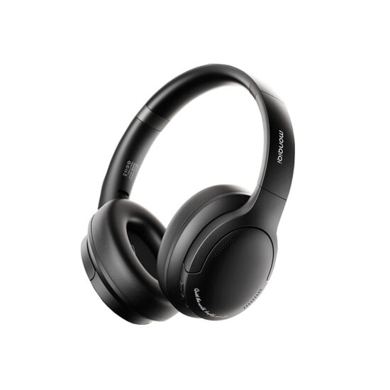 Monchhichi V11 Over-Ear Wireless Bluetooth Headphones with ANC for Gaming and Music