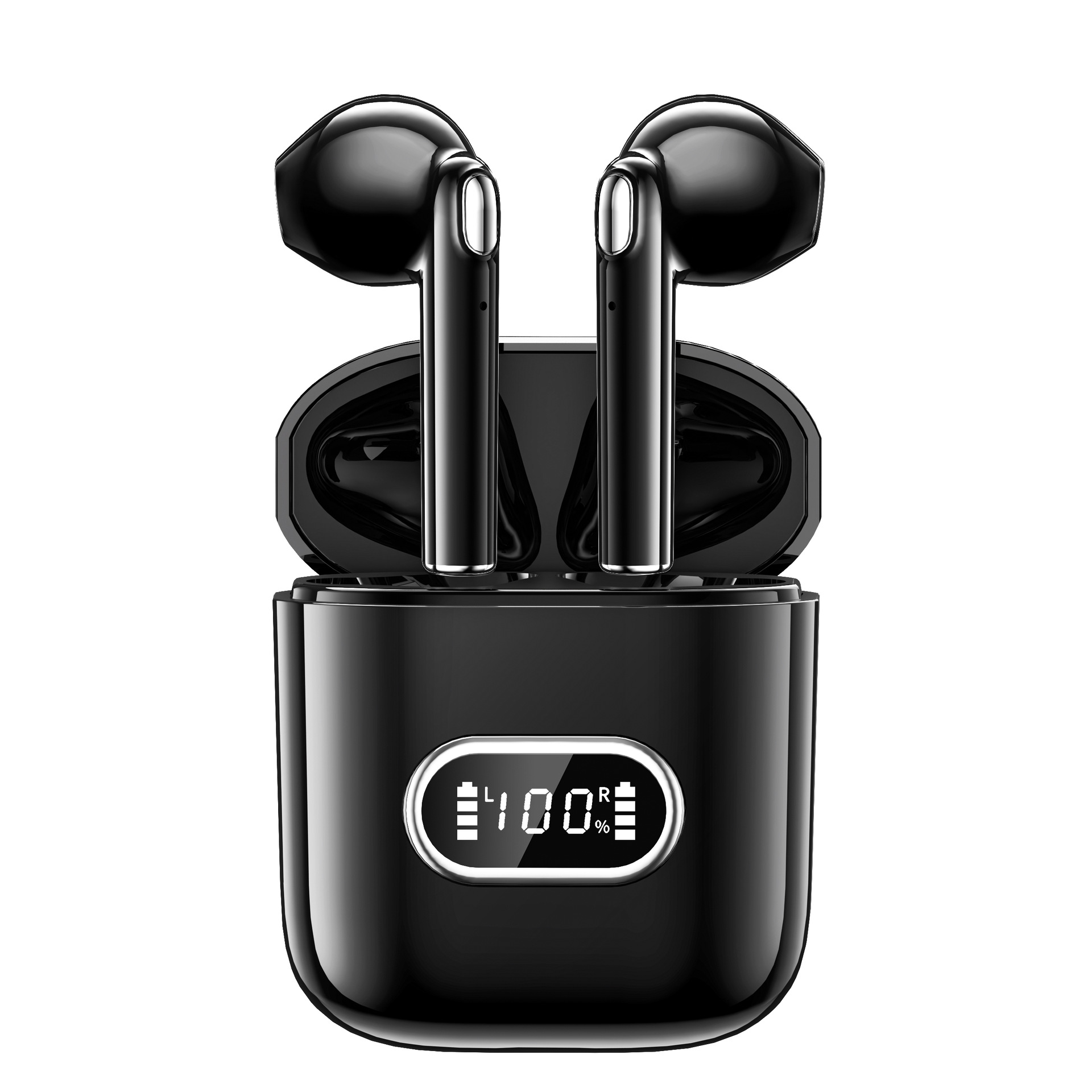 ENC Noise Cancelling Bluetooth Earbuds with Digital Battery Display