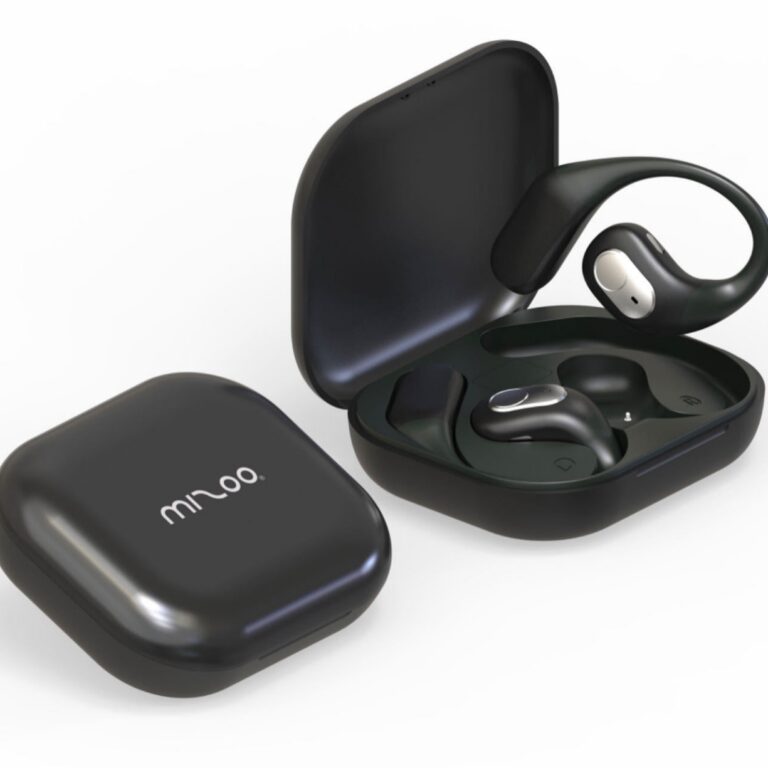 OWS Open-Ear Wireless Bluetooth Sport Earphones – Clip-On Design, Long Battery Life