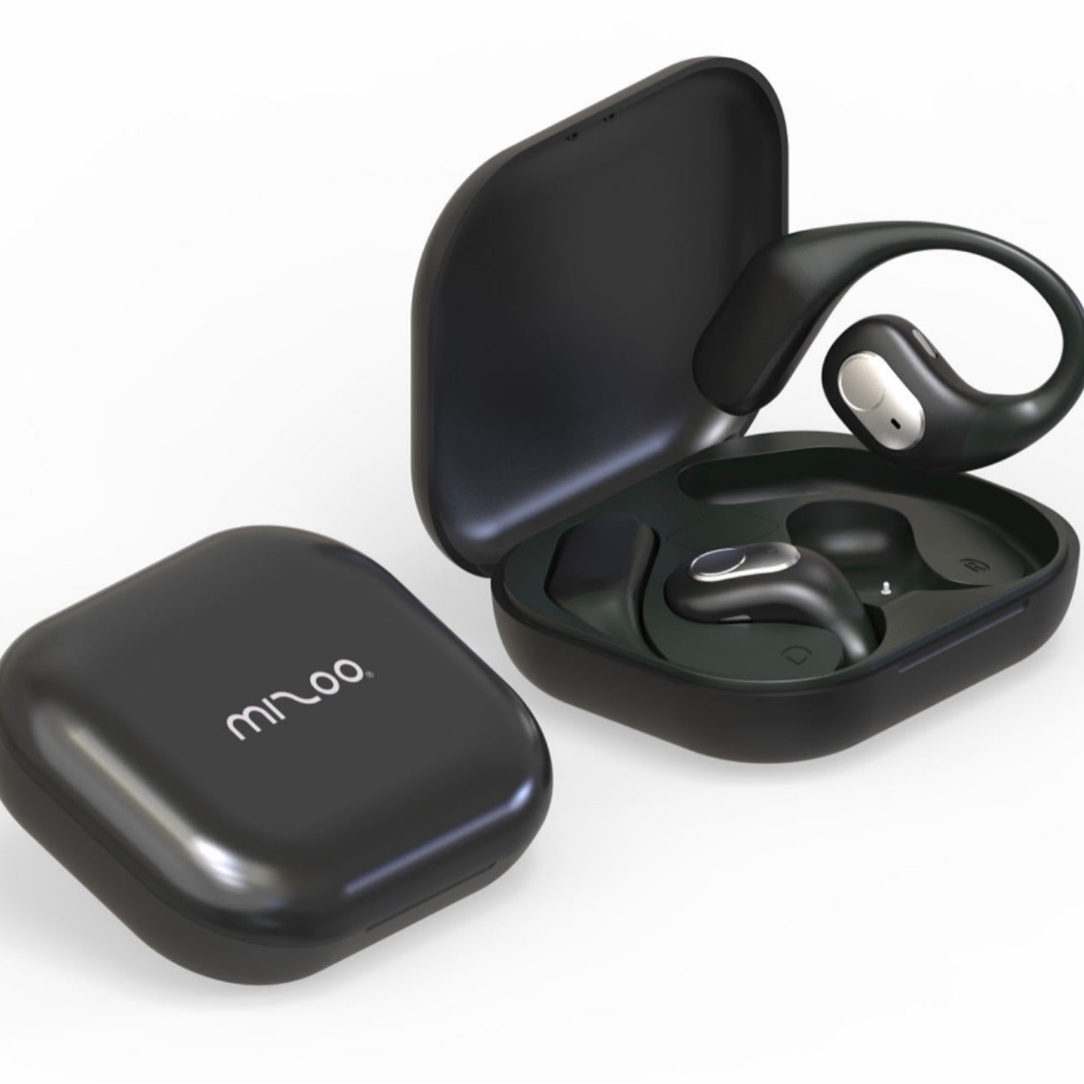 OWS Open-Ear Wireless Bluetooth Sport Earphones – Clip-On Design, Long Battery Life