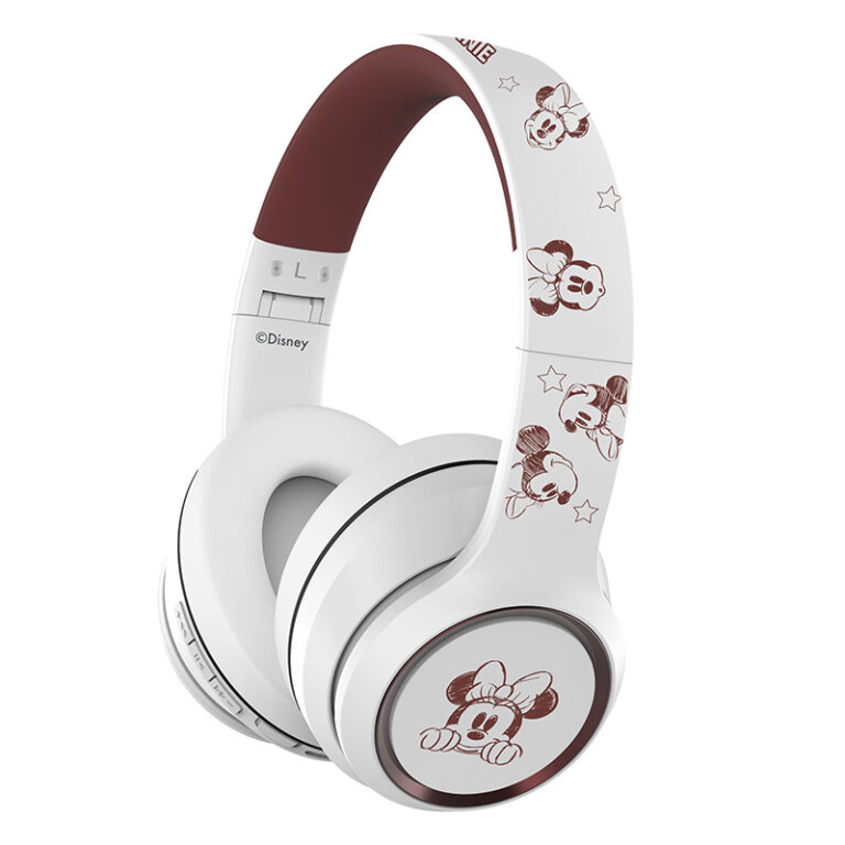 Cute Disney Foldable Bluetooth Headphones in Trendy Design