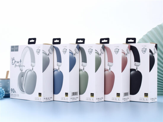 P-2988 Bluetooth Over-Ear Headphones with Long Battery Life and Stereo Sound