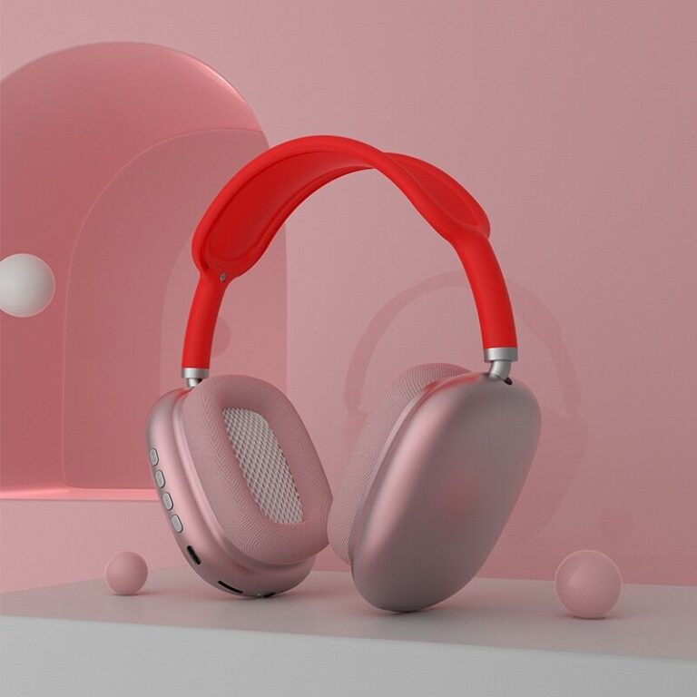P9 Bluetooth Over-Ear Headphones with Noise Cancelling and Long Battery Life