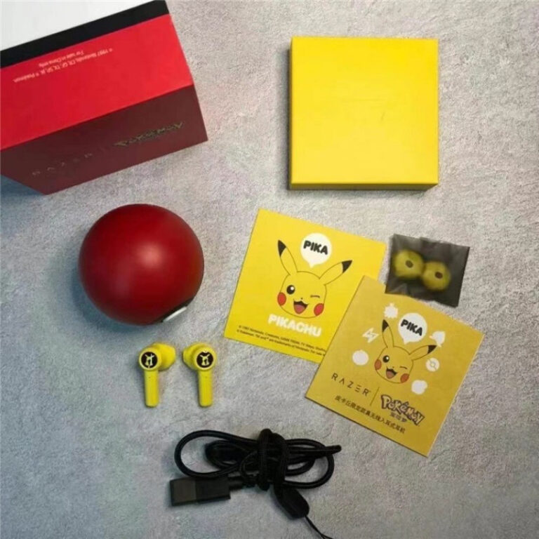 Pikachu Wireless TWS Bluetooth Earbuds with Poké Ball Charging Case