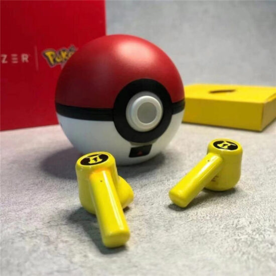 Pikachu Wireless TWS Bluetooth Earbuds with Poké Ball Charging Case