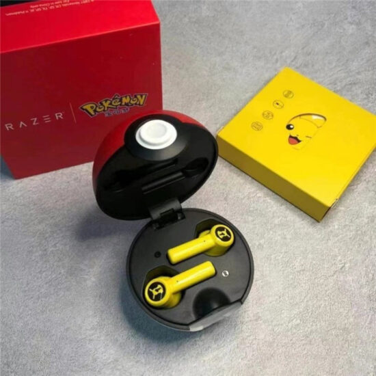 Pikachu Wireless TWS Bluetooth Earbuds with Poké Ball Charging Case
