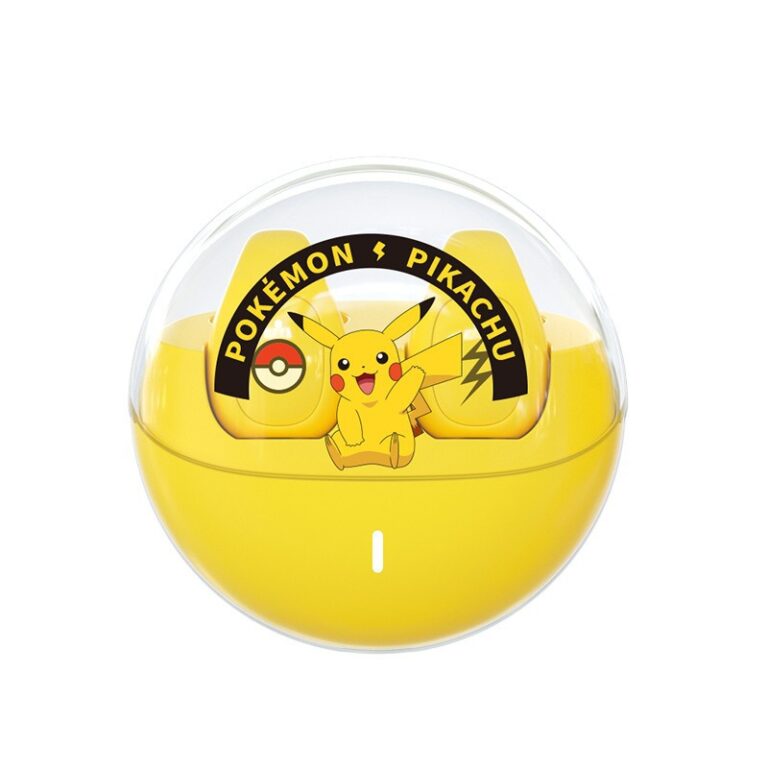 Pokémon Cartoon Bluetooth Wireless Earbuds with Noise Cancellation