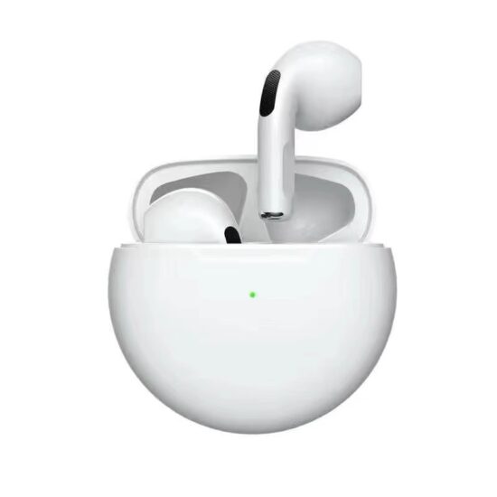 Pro6 TWS Wireless Bluetooth 5.0 Earbuds with Touch Control for Sports and Gaming