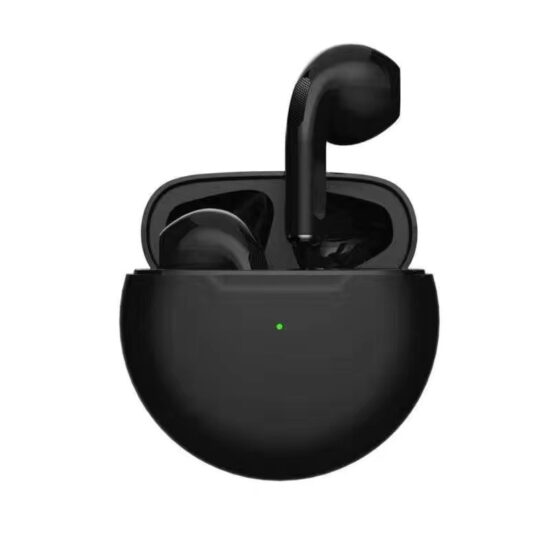 Pro6 TWS Wireless Bluetooth 5.0 Earbuds with Touch Control for Sports and Gaming