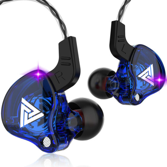 QKZ AK6 Wired Sports Earphones with Mic and Deep Bass

