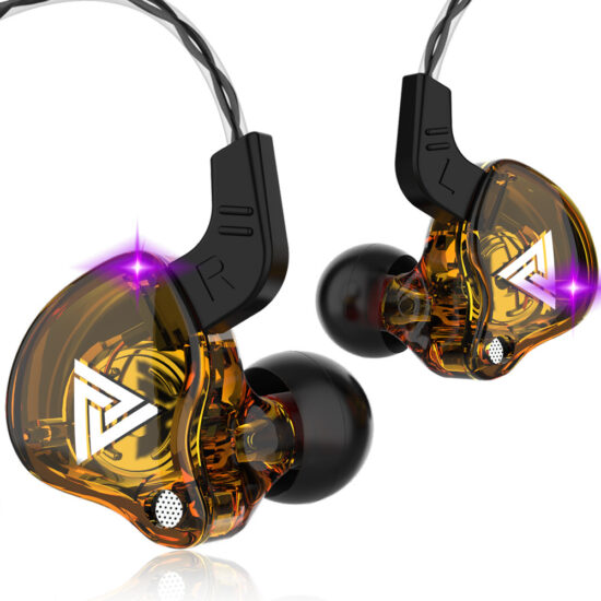 QKZ AK6 Wired Sports Earphones with Mic and Deep Bass

