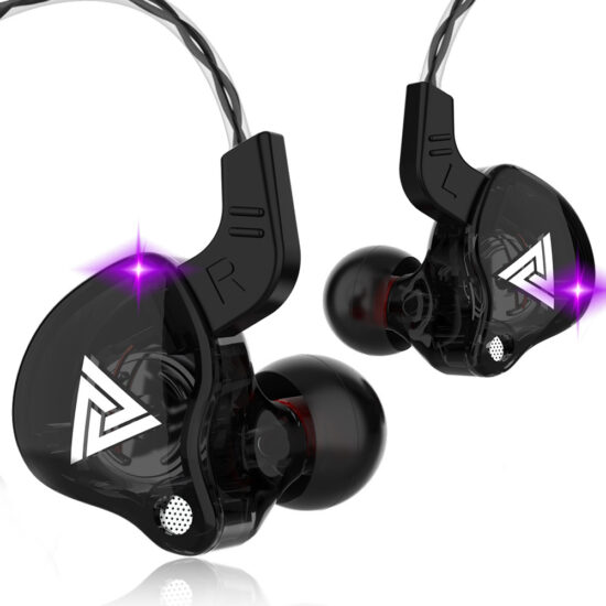 QKZ AK6 Wired Sports Earphones with Mic and Deep Bass

