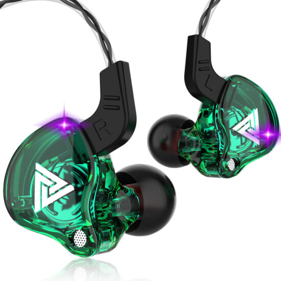 QKZ AK6 Wired Sports Earphones with Mic and Deep Bass

