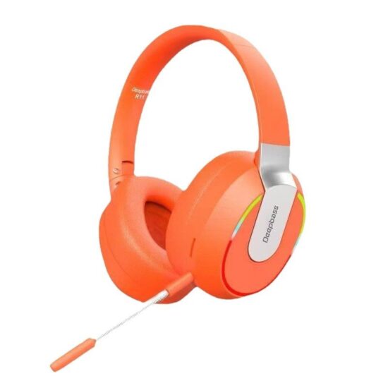 R11 Wireless & Wired Gaming Headset – LED Light, Low Latency, Private Mold, Bluetooth Over-Ear Headphones