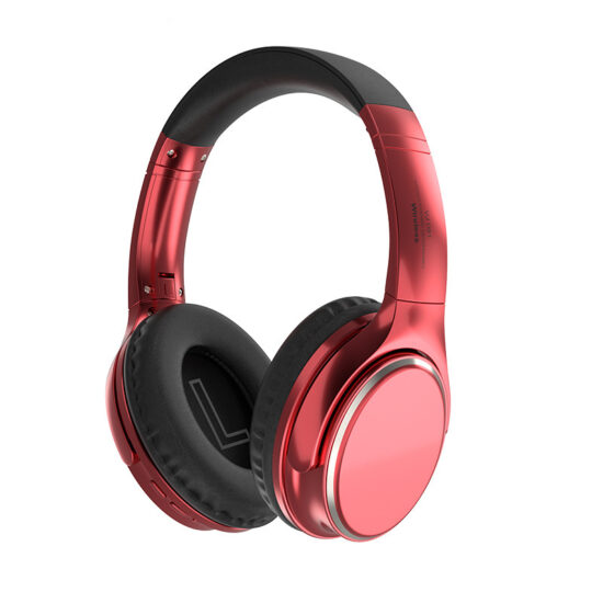 Retro Foldable Bluetooth Over-Ear Headphones with TF Card Slot and Noise Cancellation