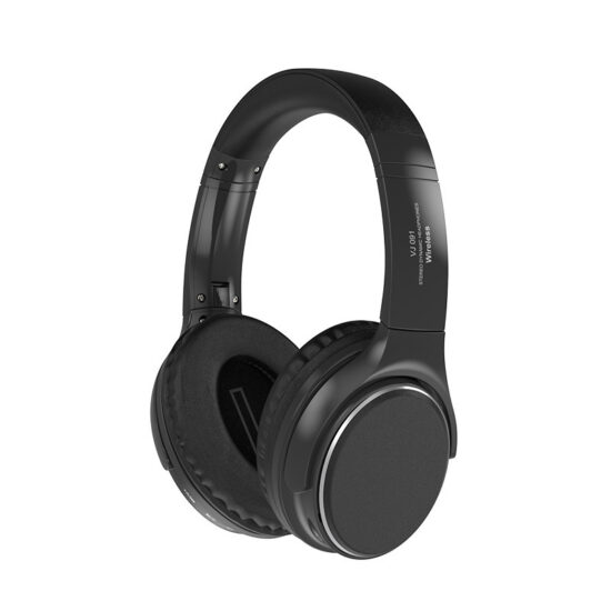 Retro Foldable Bluetooth Over-Ear Headphones with TF Card Slot and Noise Cancellation