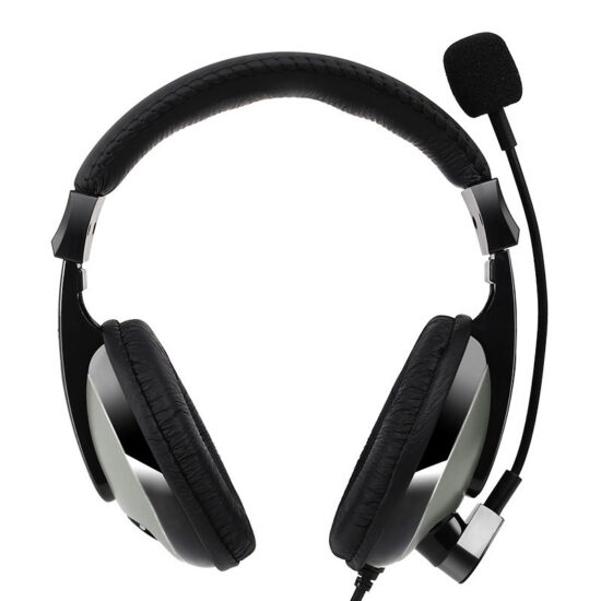 SENLI 2688 Over-Ear Wired Educational Headset with Mic for Online Learning