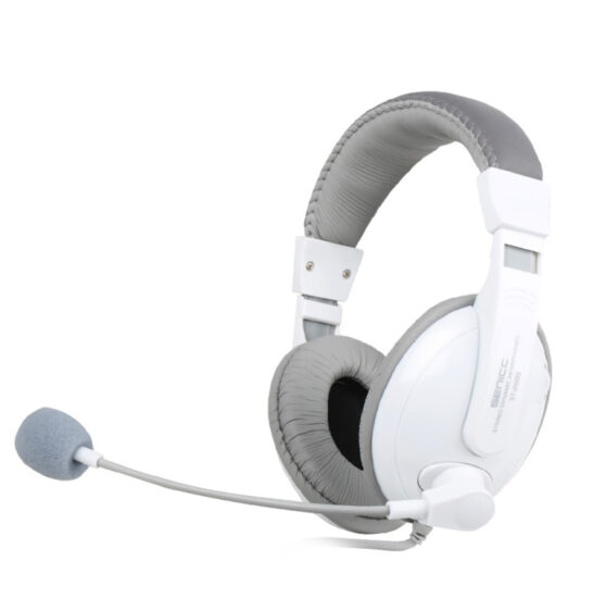SENLI 2688 Over-Ear Wired Educational Headset with Mic for Online Learning