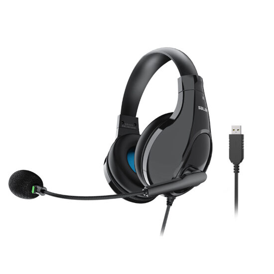 Shenglai E810 Over-Ear Noise-Cancelling Headphones with Microphone for English Oral Exams