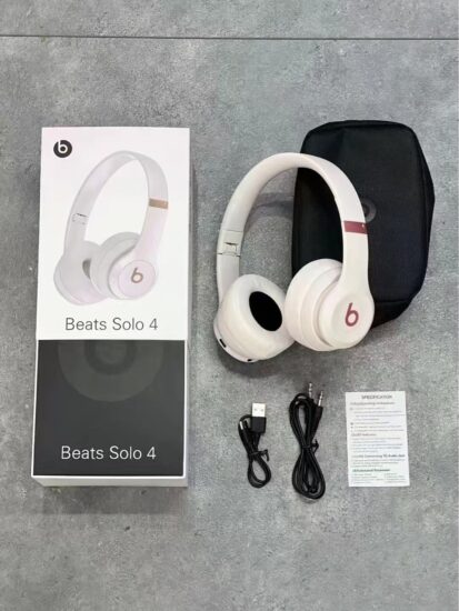 Solo4 Wireless Bluetooth Studio Headphones with Deep Bass and App Support

