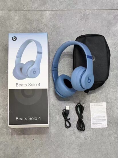 Solo4 Wireless Bluetooth Studio Headphones with Deep Bass and App Support

