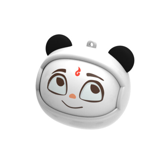 Cute Rotating-Face Wireless Bluetooth Earbuds with Long Battery and Noise Cancellation