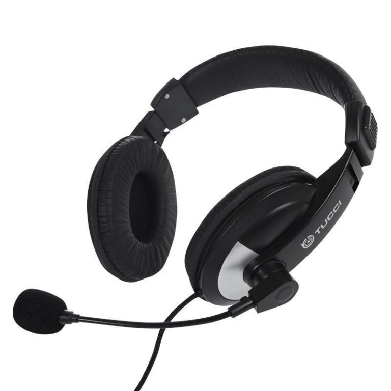 TC750 Wired PC Headset with Microphone for Gaming and Music