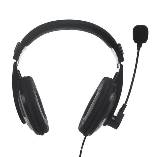TC750 Wired Over-Ear PC Headphones with Microphone for Music, Gaming, and Laptop Use