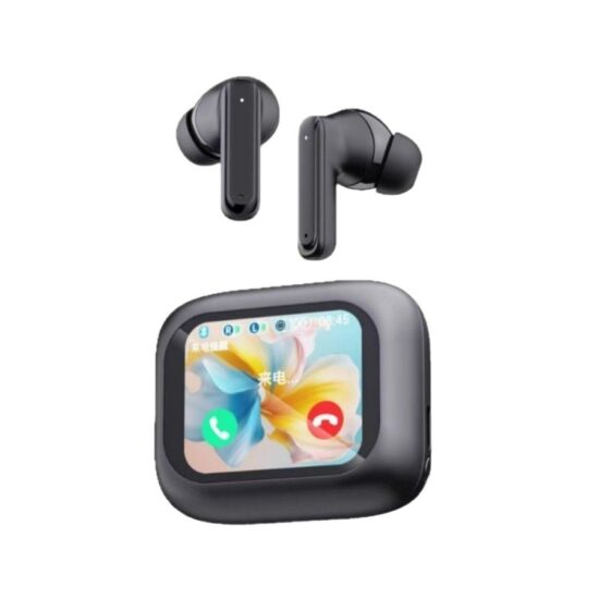 TWS-X8 wireless Bluetooth 5.3 earbuds with LED power display and noise canceling