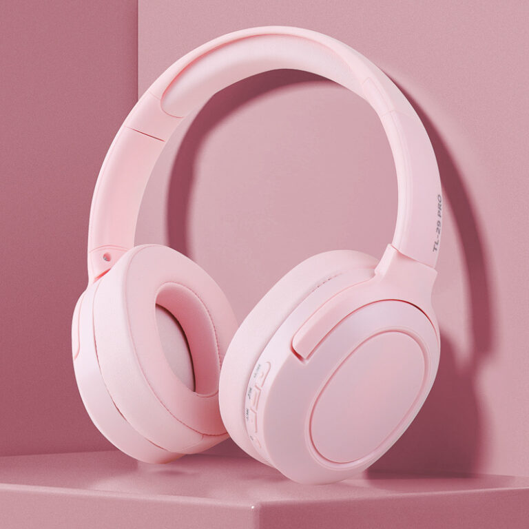TL-29 PRO Bluetooth 5.4 Over-Ear Headphones – Heavy Bass, Long Battery Life, Wireless Headset