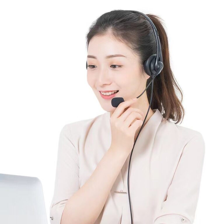 USB Wired Headset with Microphone – Over-Ear Headphones for Student Exams, Call Centers, Business Use & PC Audio Learning