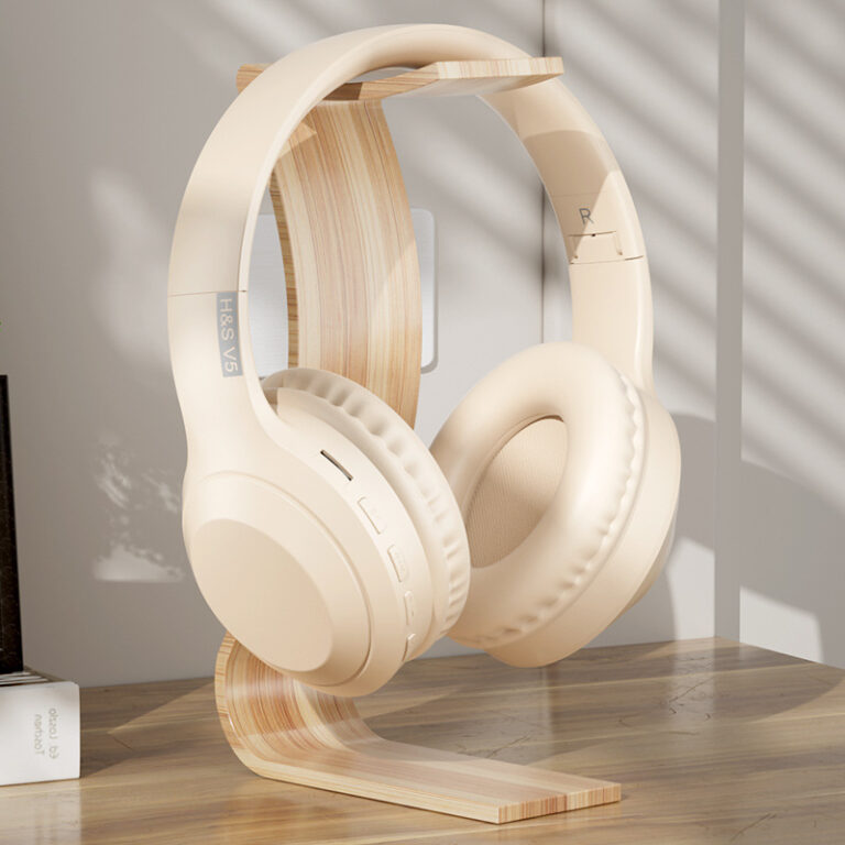 V5 Bluetooth 5.3 Over-Ear Wireless Wired Headphones with Microphone and TF Card
