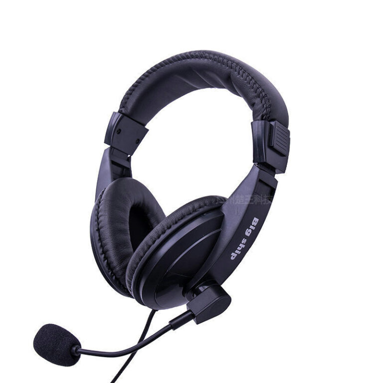 Wired 3988 Over-Ear Headset with Microphone for Desktop and Mobile