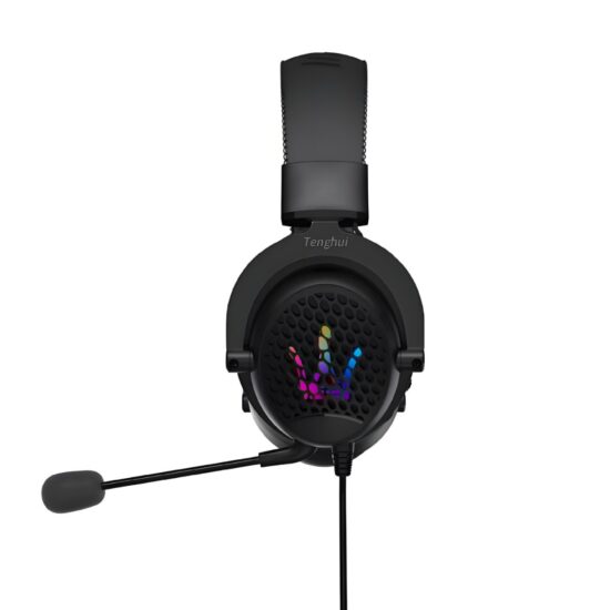 RGB Gaming Headset with 7.1 Surround Sound and USB/Type-C Connector for PC