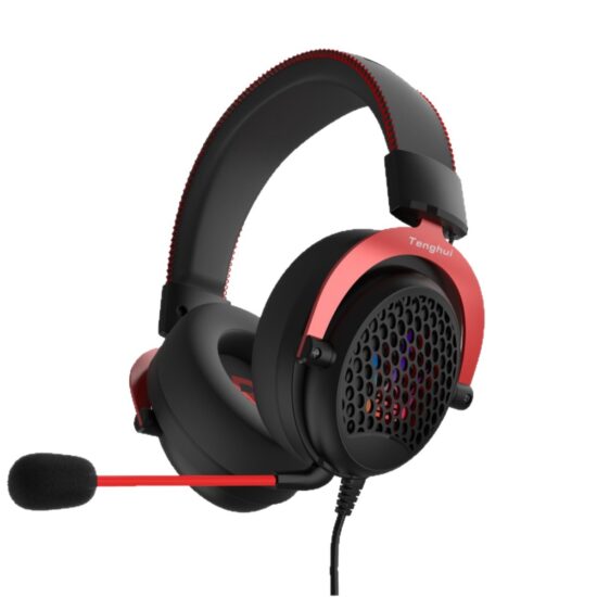 RGB Gaming Headset with 7.1 Surround Sound and USB/Type-C Connector for PC