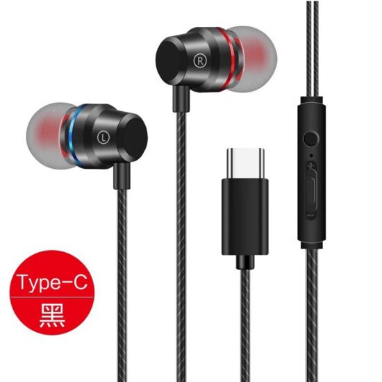 Wired In-Ear Gaming Earphones with 3.5mm L-Shaped Jack