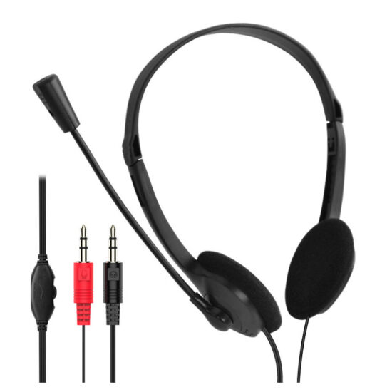 Wired Gaming Headset with Microphone for PC, Mobile, and eSports