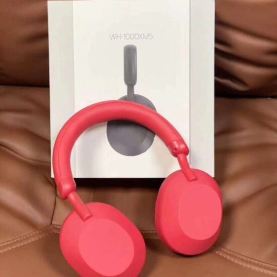 WH-1000XM5-Compatible Bluetooth Over-Ear Headphones with Active Noise Cancellation