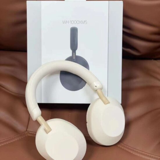 WH-1000XM5-Compatible Bluetooth Over-Ear Headphones with Active Noise Cancellation