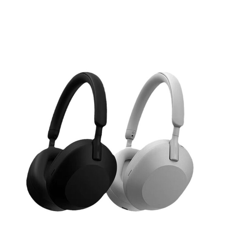 WH-1000XM5-Compatible Bluetooth Over-Ear Headphones with Active Noise Cancellation