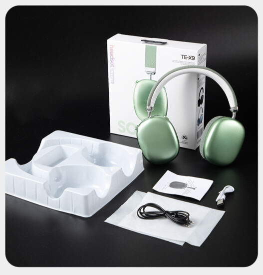 Wireless Bluetooth Over-Ear Headphones – Foldable Stereo Headset for Music Lovers