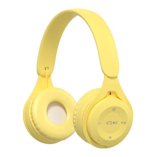Y08 Foldable Wireless Bluetooth Headphones in Macaron Colors with Deep Bass