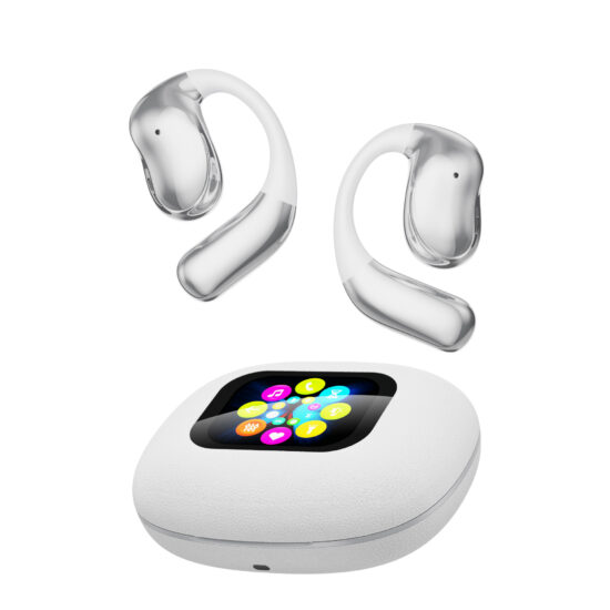 "YJ33 Wireless Bluetooth Earbuds with Real-Time Translator and Digital Display Screen"